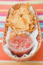 Nachos & Salsa Basket