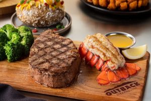 Down Under Delmonico Ribeye* & 5oz Lobster