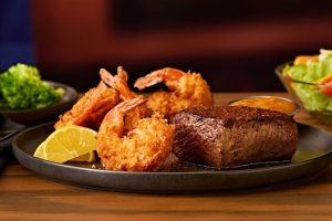 Sirloin* & Coconut Shrimp