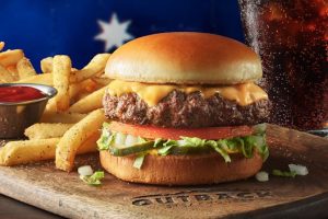 The Half-Pound Outbacker Burger*